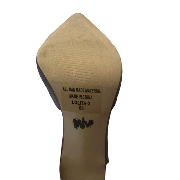 Beianl Heels Women's Size 8.5 Gray - Picture 5 of 5